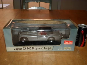JAGUAR XK140 DROPHEAD COUPE, DIE CAST METAL FACTORY BUILT TOY, Scale 1:18 - Picture 1 of 10