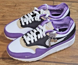 Nike Air Max 1 '87 By You FJ8893-900 weiß/lila-sanddrift US-Damengröße 6,5 - Bild 1 von 9