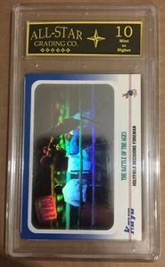 Kayo Holyfield/Forman Battle of the Ages 1991 # 100 holograma All Star 10 como nuevo - Imagen 1 de 3