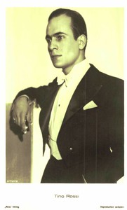 Tino Rossi * Original Ross Postcard Postcard * 3949