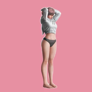 1/35 1/24 1/14 Resin Model Kit Modern Asian Beautiful Girl with Tied Hair Unpain - Picture 1 of 16