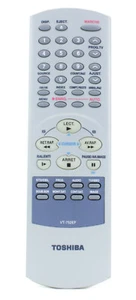 Toshiba VT-752EF Télécommande d'origine pour Magnétoscope VHS (Réf#Q-332) - Bild 1 von 1
