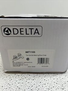 Delta 86T1153 0.5GPM Double Tip Action Lever Handles 2 Hole - Chrome