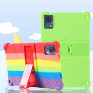 Funda trasera para tablet con soporte a prueba de caídas de silicona suave para niños Doogee T40 11"" - Imagen 1 de 20