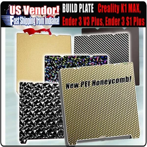Creality K1 Max Build Plate 315x310mm, Peo, Pet, Pei, Pey - Picture 1 of 11