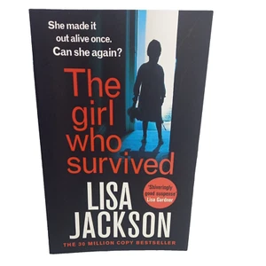 The Girl Who Survived, Lisa Jackson- Large Paperback 2022 Psychological Thriller - Picture 1 of 9