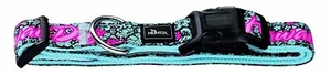 Collar de perro Hunter Krazy Hawaii Vario básico ajustable de nailon extra pequeño 22-35 cm - Imagen 1 de 4