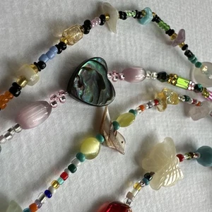 Vintage Abalone Muschel Armband Nur 1 auswählen - Bild 1 von 11