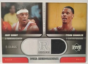 2004-05 UD R-Class R-Tifacts Dual Jersey #R2CC Eddy Curry / Tyson Chandler NM-MT - Picture 1 of 5