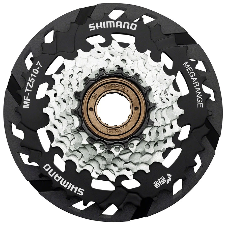 Shimano MF-TZ510-7-CP Multi-Speed Freewheel - 7-Speed, 14-34t - Image 1 of 1