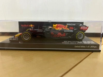 Minichamps 1/43 Red Bull RB16B Verstappen Emilia Romagna GP Winner Model - Immagine 1 di 3