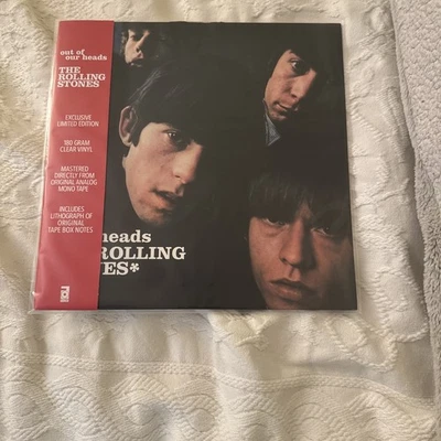 Rolling Stones Out Of Our Heads 180g Clear Vinyl Mono Pressing RSD 2025 - Image 1 of 2