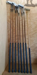 Spalding KroFlite Robert Jones Jr 7 Eisen Hickory Schaft, Otey Crisman Putter 29H - Bild 1 von 24