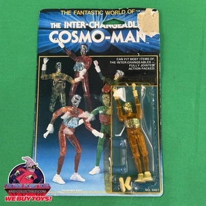 HourToy INTERCHANGEABLES Cosmo Man MICRONAUTS Time Traveler Yellow/Gold SEALED - Picture 1 of 13