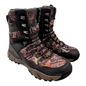 DANNER Vital 8" Mossy Oak Camo WP 400g Hunting Boots Men's Size 8 D MINT - Picture 1 of 7