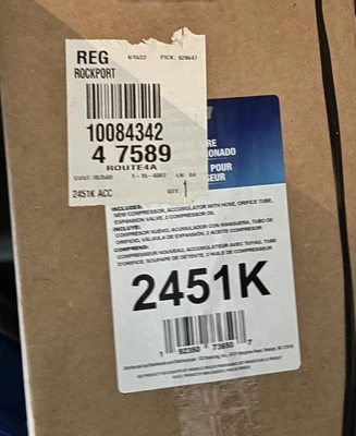 A/C Replacement Kit CARQUEST 2451K Infiniti Qx80 and Nissian Armada and Nv 2500 - Image 1 of 2