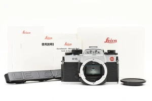 [Almost Unused with/ Case] Leica R6 R 6 35mm SLR Film Camera Silver Body JAPAN - Picture 1 of 23