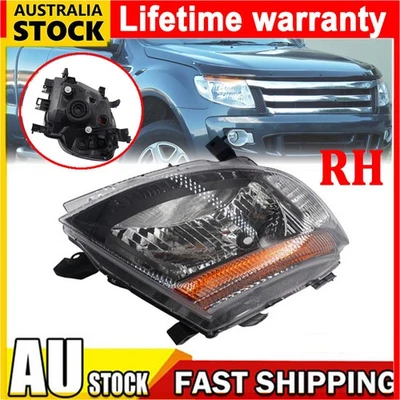 RH Right For Hand Head Light Front Lamp (XLT Chrome) Ford Ranger PX 2011~2015 - image 1 of 4