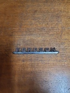 Vintage Fordson Tractor Van Car Badge Emblem Original  - Picture 1 of 8