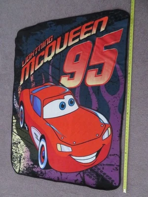 Disney Pixar Baby CARS Lightning McQueen 95 Peluche Niño Manta, 2 Caras Foto 1 de 4