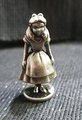 Alicia en el País de las Maravillas Ficha de Peltre 2001 Disney Monopoly Juego Piezas/Piezas Foto 1 de 4