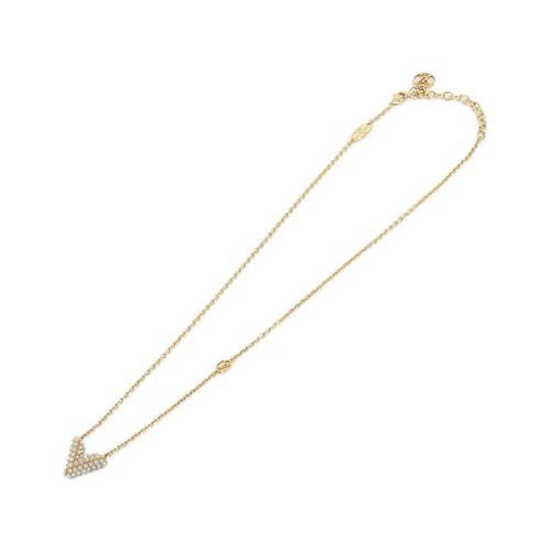 LOUIS VUITTON（LV） Louis Vuitton Collier Essential V Perla M68358 Collana Donna Catena Lunghezza 45 cm