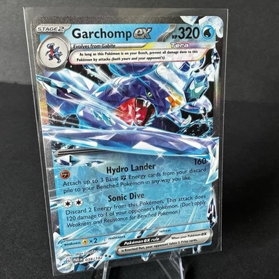 Garchomp ex 038/182 Sv04: Paradox Rift Double Rare Holo - Image 1 of 2