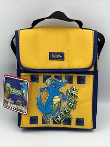 Vintage Totes Kids Insulated Lunch Tote Blade Gator Yellow New With Tag - Picture 1 of 10