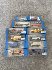 Lotto Roco 1:87 H0 - 11 pezzi camion e veicoli - come nuovi scatola originale - Foto 1 di 6