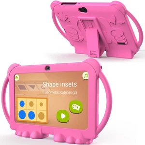 Kids Tablet, 7 inch Android Tablet for Kids, 4GB RAM 32GB ROM 1TB Expand, Tod... - Picture 1 of 7