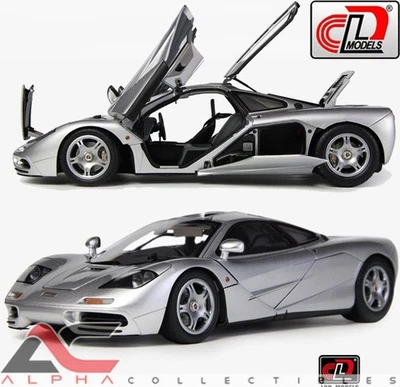 MODELOS LCD18014-SI 1:18 McLAREN F1 XP5-XP (PLATEADO) SUPERDEPORTIVO Foto 1 de 4