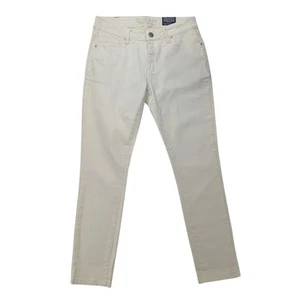 Resfeber Roma Collection Women’s Skinny Ankle Stretch Jeans Off-White Size 6 - Picture 1 of 14