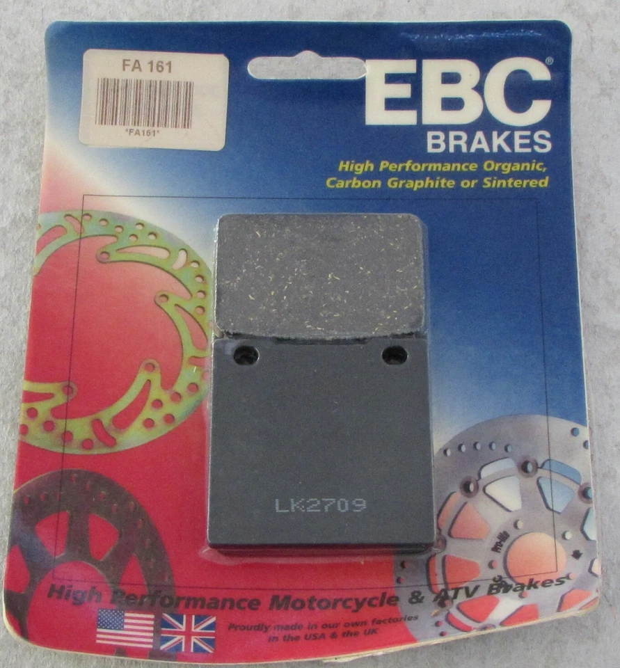 Pastillas de freno EBC para Kawasaki ZR1100 ZR1200 ZX1100 ZX1200 ZX750 1991-2004 Foto 1 de 1