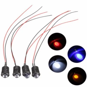 5-100X LED Lamp Light Bulb 18cm Pre Wired 5mm 24V DC Emitting Diode Super-Bright - Picture 1 of 9
