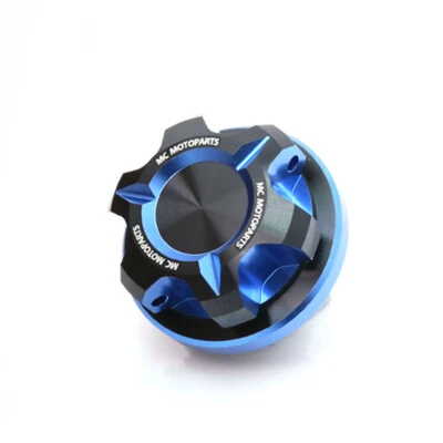 Tapa de llenado de aceite de motor AZUL eje T todo el año para Cagiva V-Raptor 1000 x1 Foto 1 de 4