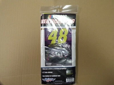 Jimmie Johnson #48 ALLY 垂直横幅旗 28 英寸 x 40 — 第 1/4 张图片