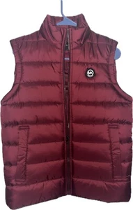 Michael Kors Men’s Puffer Vest Size Small- Color- Merlot (B.V) - Picture 1 of 4