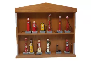 The Classic American Gas Pump Collection w/ coa book and case - Picture 1 of 12