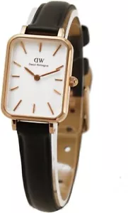 DANIEL WELLINGTON Watch QUADRO PRESSED SHEFFIELD DW00100434 Women's Black - Picture 1 of 5