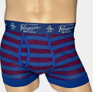 Original Penguin BY MUNSINGWEAR Men's COTTON TRUNK Boxer Briefs UNDERWEAR Size M - Picture 1 of 3