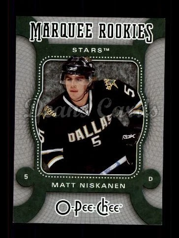2007 O-Pee-Chee #534 Matt Niskanen Stars RC 8 - NM/MT - Image 1 of 1