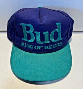Sombrero Bud King of Beers vintage - Imagen 1 de 4