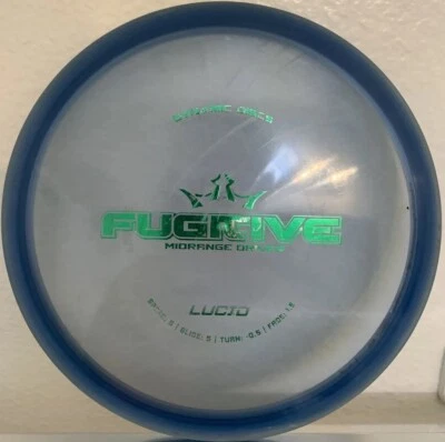 Dynamic Discs Fugitive Lucid -Rare OOP Original Mold Out of Production Disc Golf - Image 1 of 4