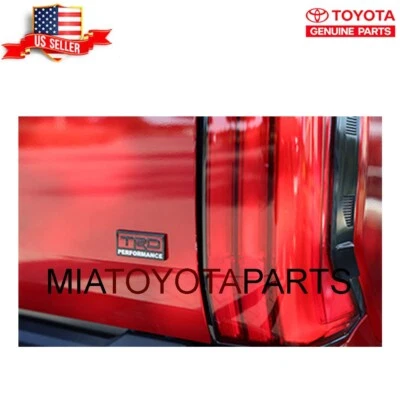 OEM Toyota 24-25 Tundra Sequoia Insignia TRD Performance Puerta Trasera PT413-34240-02 Foto 1 de 4