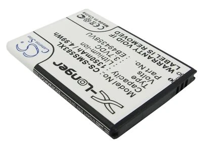 Batería Li-ion para Samsung GT-S5670 GT-S5830 GT-S5830i 3.7V 1350mAh Foto 1 de 4