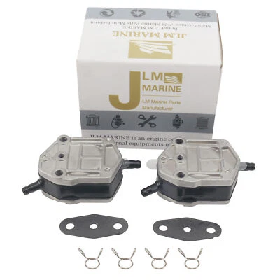 2pcs Fuel Pumps & Gaskets Kit for Nissan Tohatsu 2 Stroke 25 - 70 HP Boat Engine - Image 1 of 4