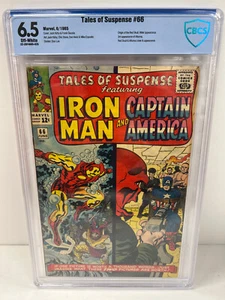 Tales of Suspense #66 - Marvel - 6/65 - CBCS 6.5 (not CGC) - OW - Stan Lee Story - Picture 1 of 2