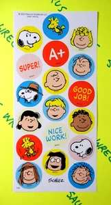 Foglio adesivo Hallmark Peanuts volti incoraggianti - Foto 1 di 3