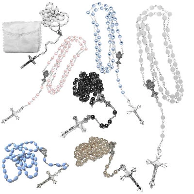 CBC DISTRIBUTORS First Holy Communion Rosary Beads – Choose Design