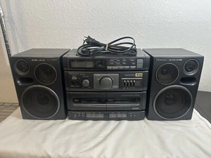 Panasonic RX-DT690 AM/FM/CASSETTE/CD/AUX Stereo Ghettoblaster - funktioniert bitte lesen - Bild 1 von 16